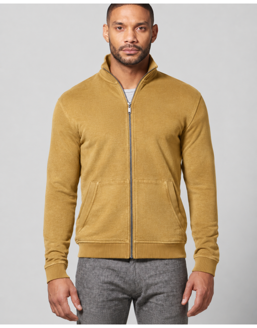 Sweat Jacke Hanf/Biobaumwolle Normal Fit - dijon [47964fe6ff69720f51b1665300a6dab7]