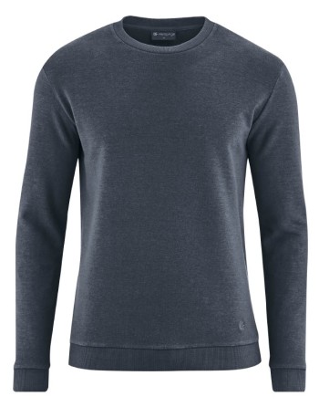 Unisex Sweatshirt Herren Hanf/Biobaumwolle Normal Fit - dark [fccce2295e13aefd788cef8a3616c71e]
