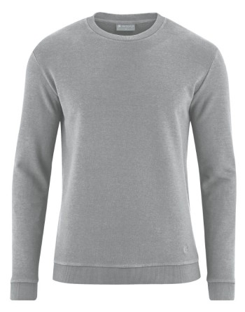Unisex Sweatshirt Herren Hanf/Biobaumwolle Normal Fit - rock [bdd617f7244328c21146852f6756087e]