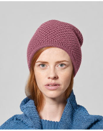 Legere Strick-Beanie aus Hanf & Bio-Baumwolle Unisex - tinto [76515f4fbc51f786a280dfe7281d00d4]
