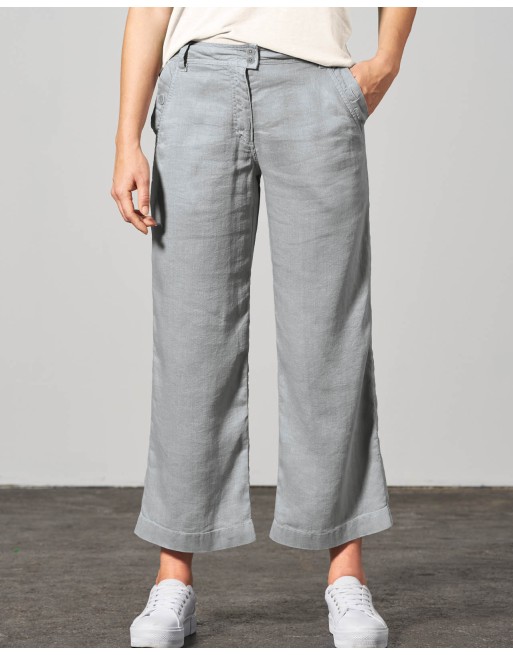 Highrise 7/8-Culotte Damen Hanf/Biobaumwolle - quartz [9d8cb62b71dd6cc182b43be084d73d7b]