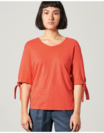 Halbarm Jersey T-Shirt Hanf/Biobaumwolle Casual Fit - crab [e9de0c98bd662f6c34aacdedd94fc643]