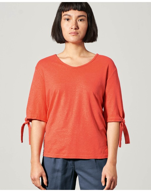 Halbarm Jersey T-Shirt Hanf/Biobaumwolle Casual Fit - crab [e9de0c98bd662f6c34aacdedd94fc643]