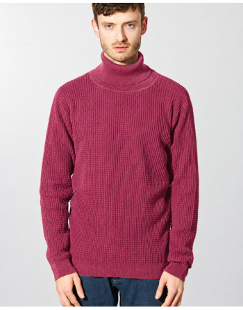 Rollkragen Pullover aus Hanf/Biobaumwolle - Normal Fit - tinto [222993ff0a2de0a6d0ef252793884ae4]