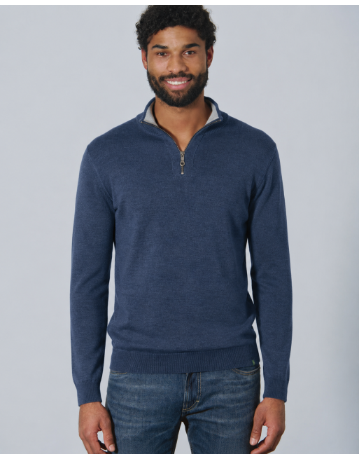 Zeitloser Wolltroyer Hanf/Biobaumwolle Normal Fit - navy [885a43aff35a89669cdd08f2c5138db9]