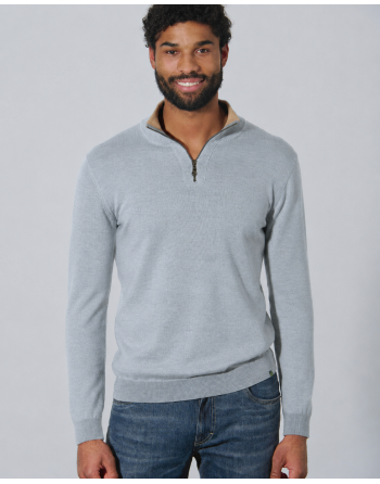 Zeitloser Wolltroyer Hanf/Biobaumwolle Normal Fit - mouse [167c8c5e9719b4dc91b6733e4784854e]