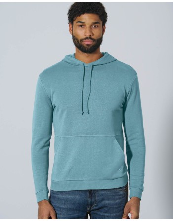 Basic Hoodie aus Hanf/Biobaumwolle - Normal Fit - wave [98d65b56c2c593be9c18d376e5d1b3bd]