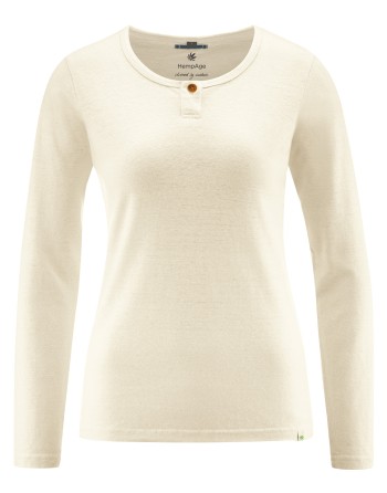 Bequemes Langarmshirt aus Hanf & Bio-Baumwolle – Vielseitiger Comfort für Alltag & Nacht -... [187a8b4203dd89b75d09b925b1ddf73d]
