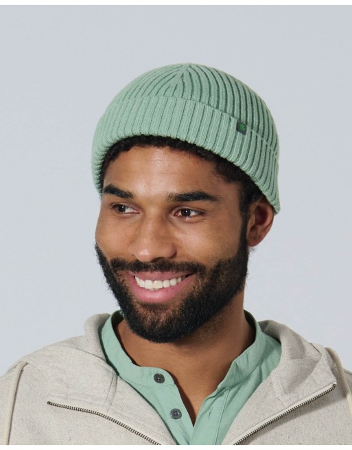 HempAge Kurz geschnittene Docker-Cap Unisex aus Hanf & Bio-Baumwolle - menta [c4f4645dc16af746d1f491a4964cfaab]