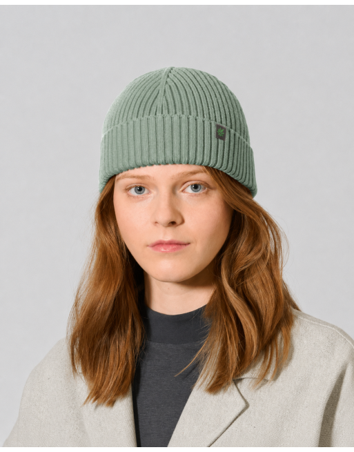 HempAge Kurz geschnittene Docker-Cap Unisex aus Hanf & Bio-Baumwolle - thyme [5a583ef01a459712edae4755ae816dff]