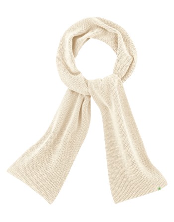 HempAge Monochromer Schal aus Hanf & Bio-Baumwolle – Unisex - nature [1c96be752a672f2c83f8a7b8ef1670eb]