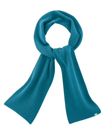 HempAge Monochromer Schal aus Hanf & Bio-Baumwolle – Unisex - lagoon [dfb775744cfdb8b274442c2f1e4569d8]