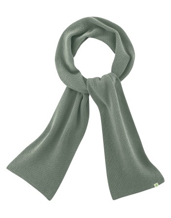 HempAge Monochromer Schal aus Hanf & Bio-Baumwolle – Unisex - thyme [4a0f0a685085bf331eeec30fdfe7206f]