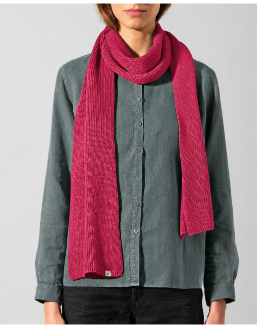 HempAge Monochromer Schal aus Hanf & Bio-Baumwolle – Unisex - barolo [4d67e1fb6719c46b304e4e91df02cc67]