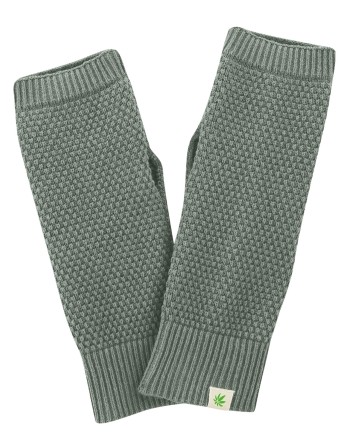 Wärmende Stulpen aus Hanf/Biobaumwolle - thyme [eb8a1d07f7888d2cf8c259303e7ab9c8]