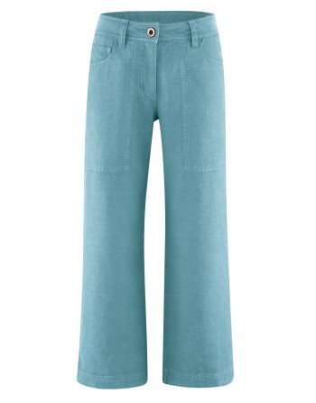 Moderne Culotte aus Hanf/Biobaumwolle - wave [8639c4643fbd7b906d2f87b97e370a12]