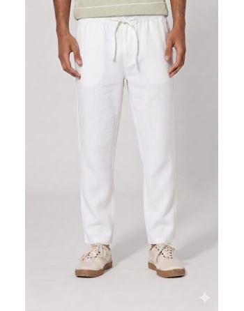 100% Hanf Unisex Hose - white [e86d55b632dfd1b67d32848631d056fc]