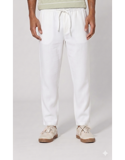 100% Hanf Unisex Hose - white [e86d55b632dfd1b67d32848631d056fc]