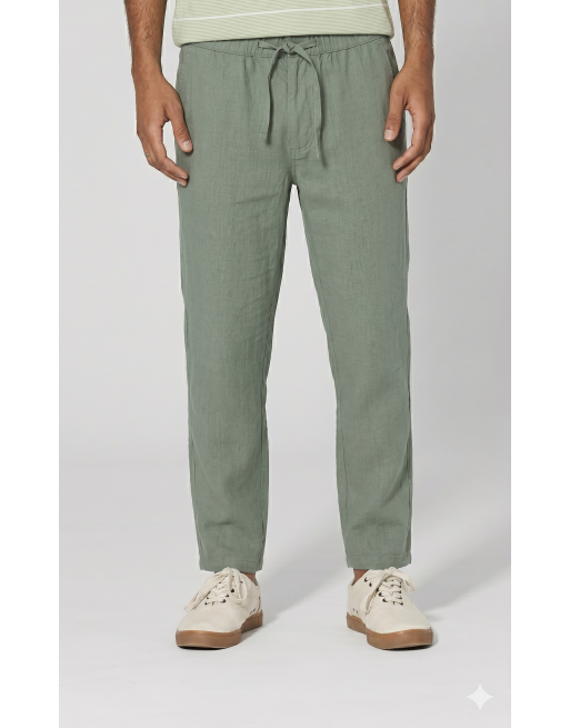 100% Hanf Unisex Hose - thyme [cac099ee3e16884b01861a30e35ad35c]