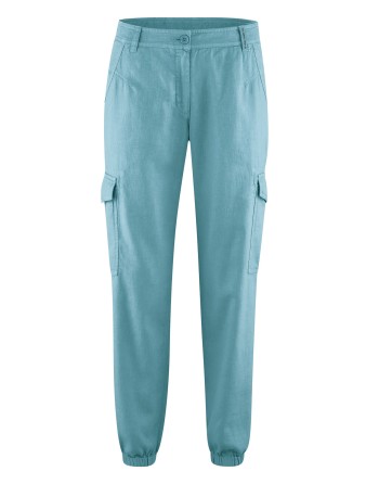 Sportliche Cargohose Hanf/Biobaumwolle - wave [cdbc005c90c30bf9e3f8f0a1e5a0721b]