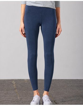 Lange Basic Leggings aus Hanf & Bio-Baumwolle - navy [de00ca490e41a4ca1508b8482ceb7417]
