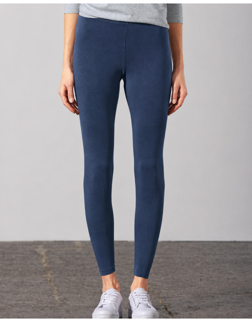 Lange Basic Leggings aus Hanf & Bio-Baumwolle - navy [de00ca490e41a4ca1508b8482ceb7417]
