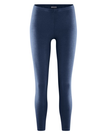 Lange Basic Leggings aus Hanf & Bio-Baumwolle - navy [fadee78c998accfb478e87b6c95568ed]