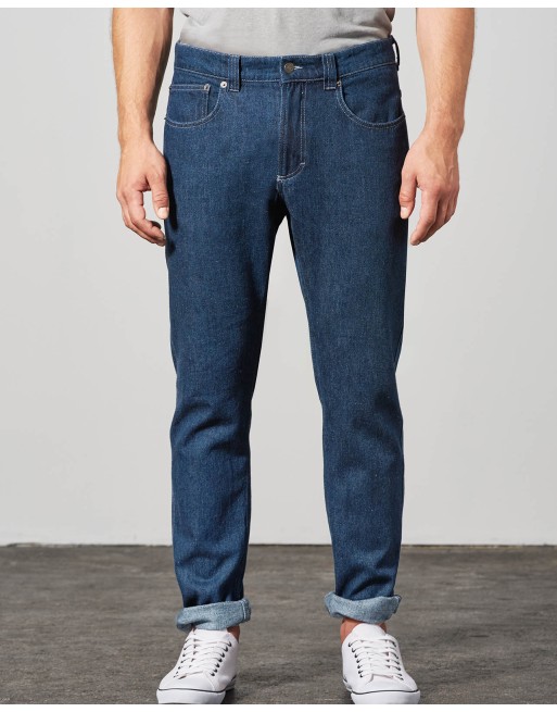 5-Pocket Jeans aus Hanf/Biobaumwolle - rinswash [91c2f8eb044f4a9672d2334a08758622]