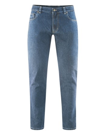 5-Pocket Jeans aus Hanf/Biobaumwolle - rinswash [748756429efcbe7b092264b633939457]