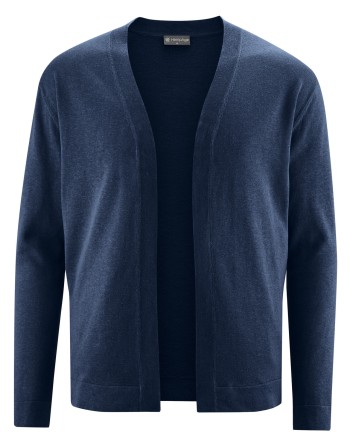 Zeitlose Jacke Herren aus Hanf/Biobaumwolle - Normal Fit - navy [ae543a3f3dcd623469f2be9569ee1943]