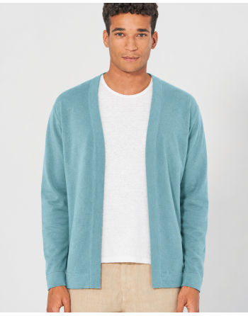 Zeitlose Jacke Herren aus Hanf/Biobaumwolle - Normal Fit - wave [afc59ec8d078ab5952b917b27c1ddd71]