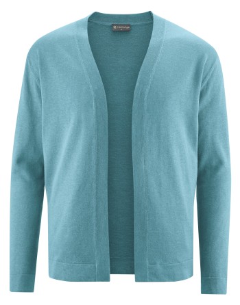 Zeitlose Jacke Herren aus Hanf/Biobaumwolle - Normal Fit - wave [3975e9bb9b78940be3f2e29b27a19890]