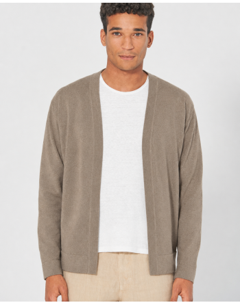 Zeitlose Jacke Herren aus Hanf/Biobaumwolle - Normal Fit - grit [0b736f9ce1a5304dc30832093c12c955]