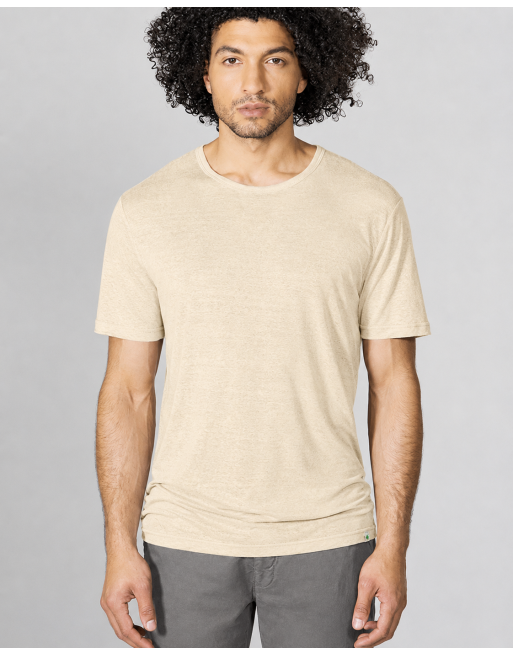 100 % Hanf T-Shirt – Normal Fit - gobi [483a6e5d0f942de0545ed30c8280f99b]