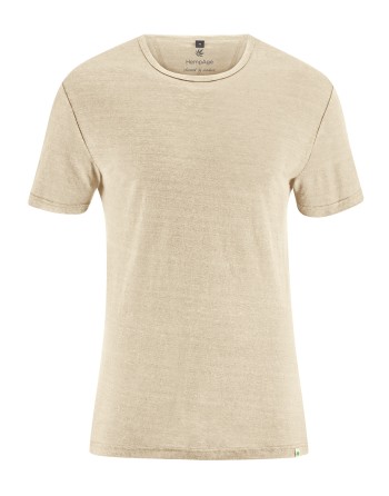 100 % Hanf T-Shirt – Normal Fit - gobi [034c9188323a22ffed9ddb6cc67a9ba7]