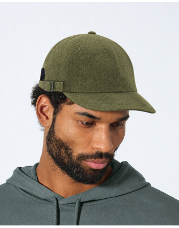Baseball Cap aus 100% reinem Hanf - olive [79a32f48fba27935e6e4a57e45b6f8f5]