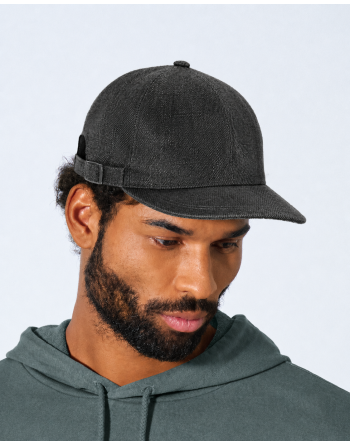 Baseball Cap aus 100% reinem Hanf - black [2a6f165a0a2965a5609da122f1aba8dc]