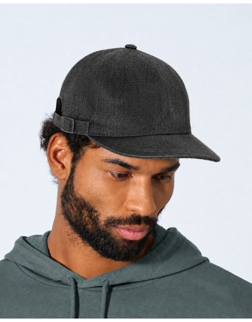 Baseball Cap aus 100% reinem Hanf - black [2a6f165a0a2965a5609da122f1aba8dc]