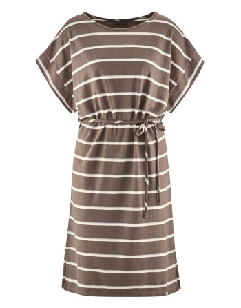 Streifen Kleid aus Hanf/Biobaumwolle - Casual Fit - dust-water-nature [69648d2707222657168e06014436f659]