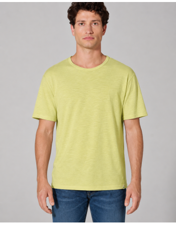 T-Shirt aus Slub Jersey Hanf/Biobaumwolle Normal Fit - lind [b081c102d595364d980b608837d63d97]