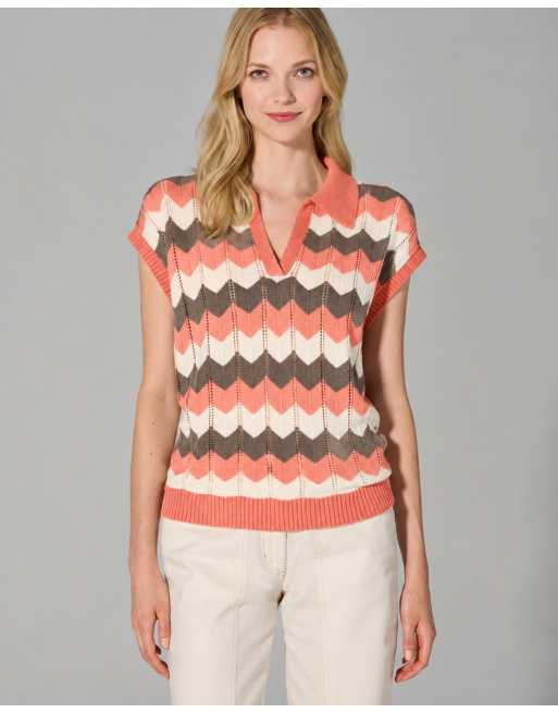 Modischer Slip Over Hanf/Biobaumwolle Normal Fit - peach-nature-dust [7b578663bb992b2beeed3de8afb3e2fc]