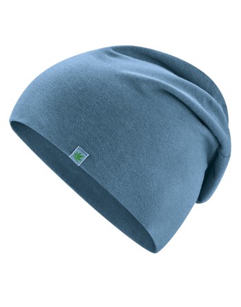 Beanie mit Yak Wolle Hanf/Biobaumwolle - blueberry [fe51c320e41755cbd69a508cc2c284d2]