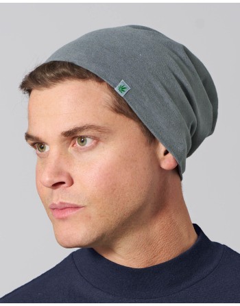 Beanie mit Yak Wolle Hanf/Biobaumwolle - titan [9341cd3e7372c2bfe7412674ff4f0018]