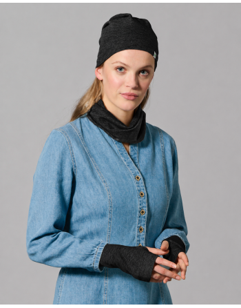 Wärmende Stulpen aus Hanf & Bio-Baumwolle - black [78f8a539a3caef328d52e8aed5163e61]