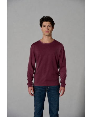 THC Exklusiv Herren Langarmshirt aus Hanf & Bio-Baumwolle - rioja [7a95130db56890d05b22b231379d946c]