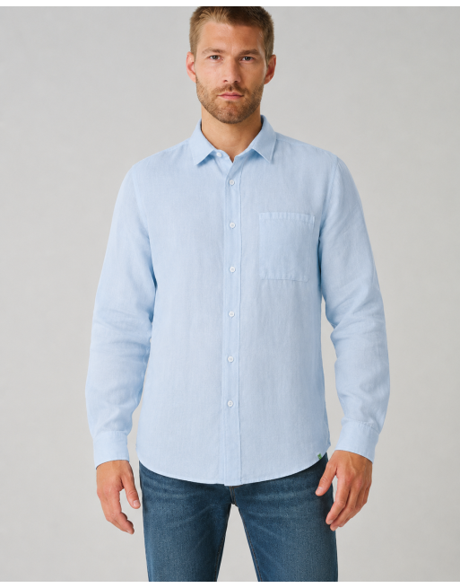 Pures 100% Hanfhemd Herren - Normal Fit - smoke [54bf15a66a1210c74b21273c23f3105f]