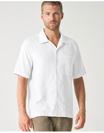 Kurzarmhemd Herren aus Hanf/Biobaumwolle - Casual Fit - white [946e199a9a4daf0965b8826e7d4ffa58]