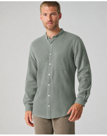 Langarmhemd aus Hanf/Biobaumwolle - Normal Fit - thyme [cbd541f2cf96a272d6deda00fd410ee9]