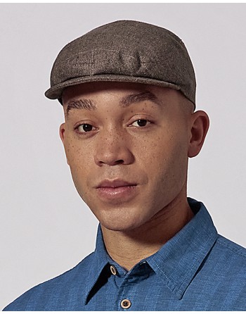 Twill Schiebermütze - mocca [63a327d31d3ffdd23207a1e8bfefae7e]