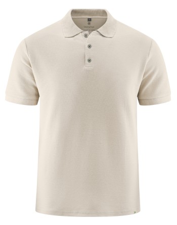 Poloshirt aus Piqué-Jersey aus Hanf/Biobaumwolle Normal Fit - distel [6daf1952ade6e480963d39d6d976ef1a]